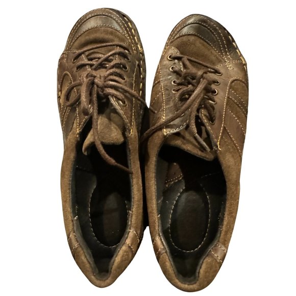 Born brown Leather/suede w22113 men’s size 7 - Picture 1 of 6